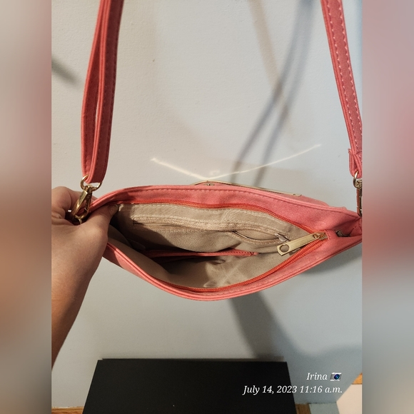 Coral pink classy purse - Picture 6 of 8